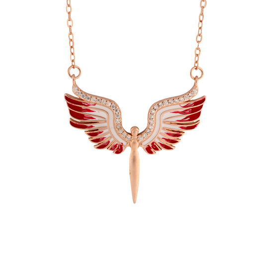Aurelia Ascend Rose Gold Pendant for Women