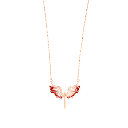 Aurelia Ascend Rose Gold Silver Chain for Women