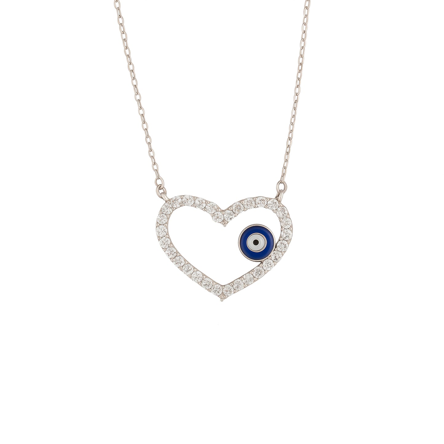 Elysian Heart Silver Chain for Women