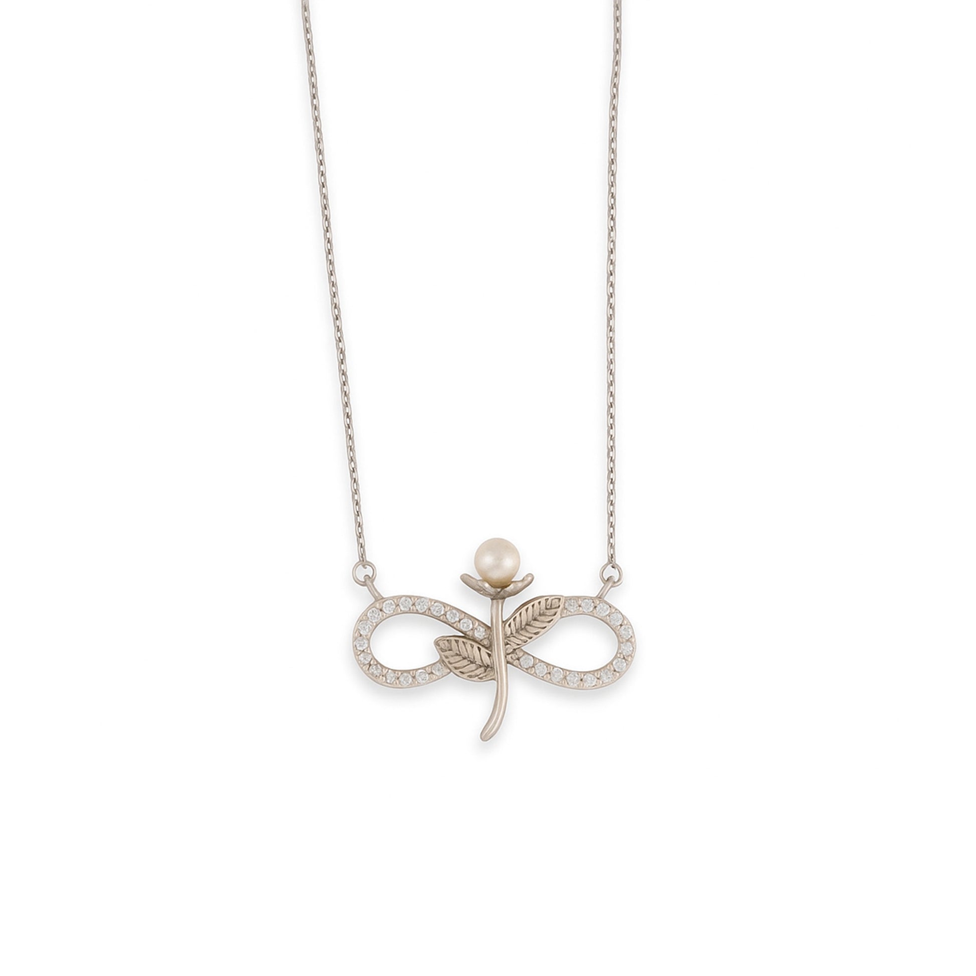 Eterna Bloom Silver Pendant for Women