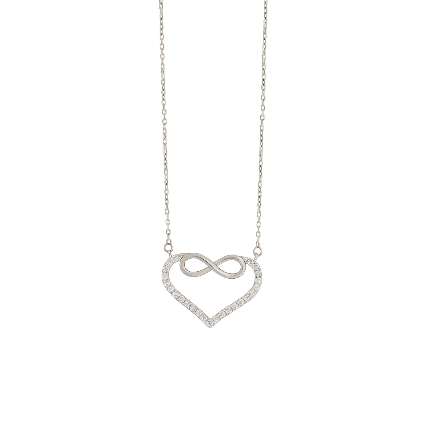 Eternal Embrace Silver Chain for Women