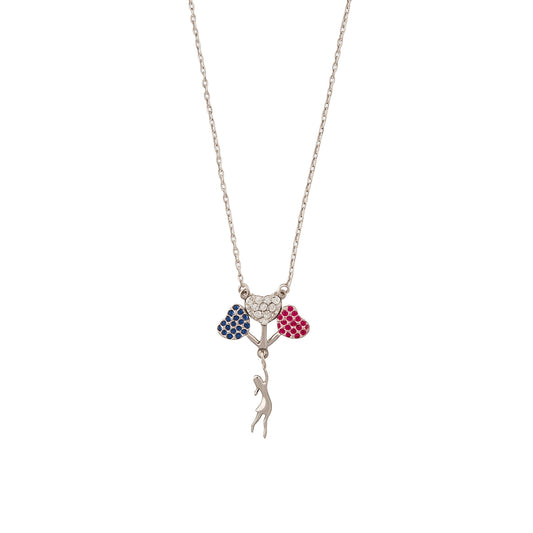 Lifted by Love Silver Chain. for Women