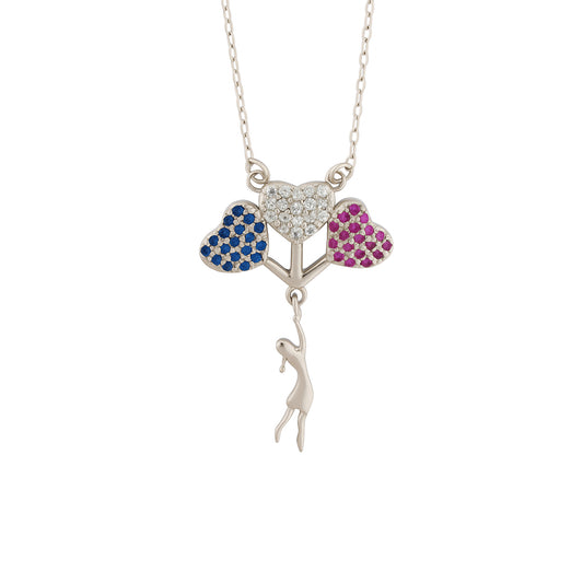 Lifted by Love Silver Pendant for Women