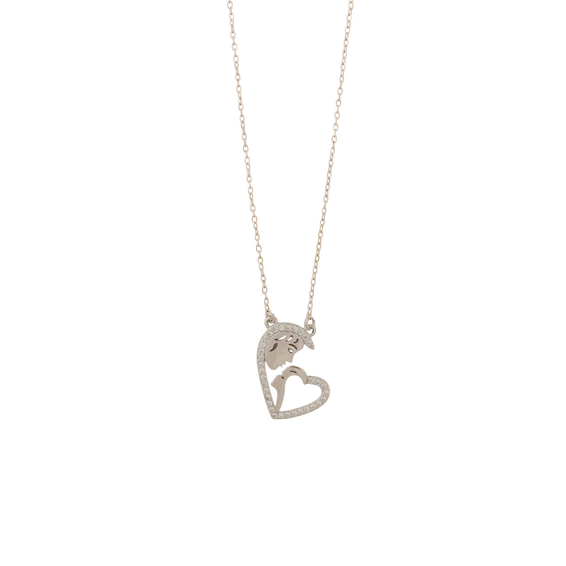 Promise in a Kiss Silver Chain for Women