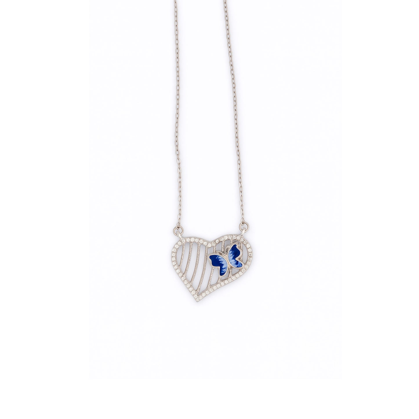 Whispers Within Pendant Silver Chain for Women