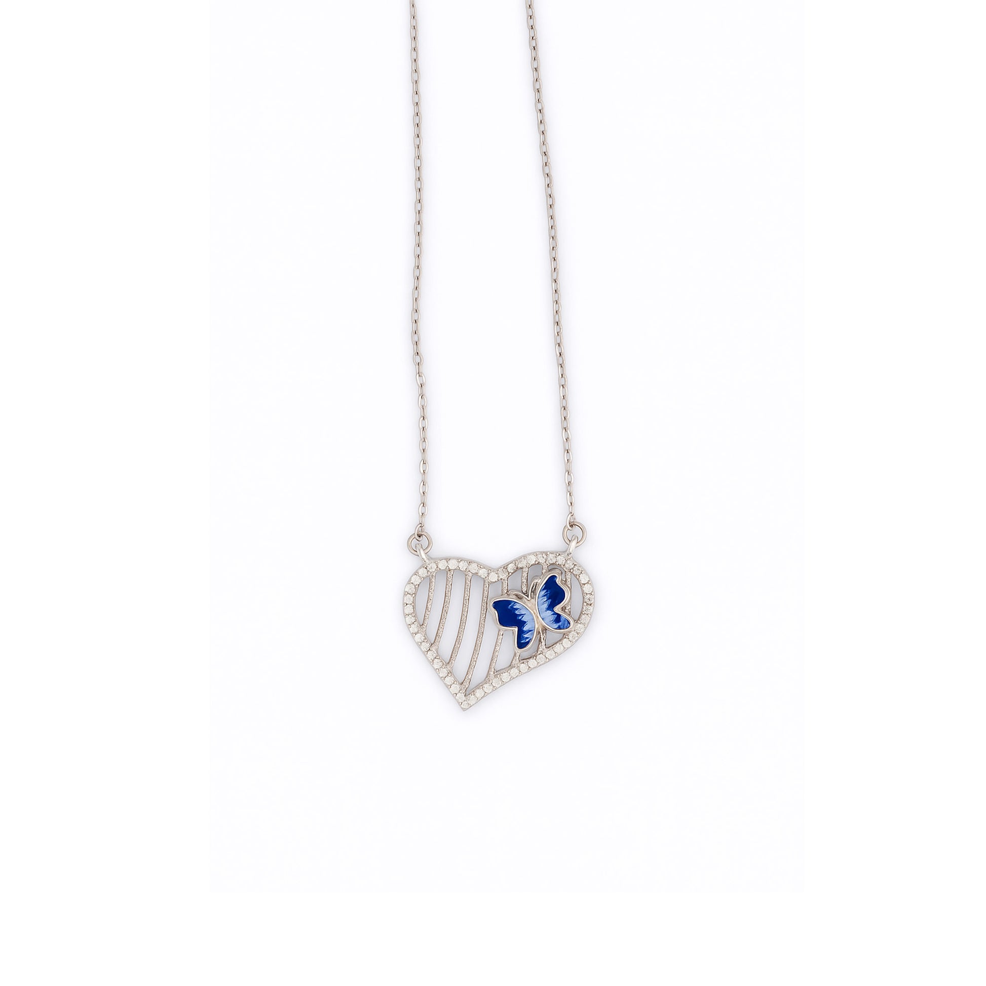 Whispers Within Pendant Silver Chain for Women