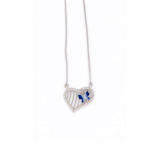 Whispers Within Pendant Silver Chain for Women