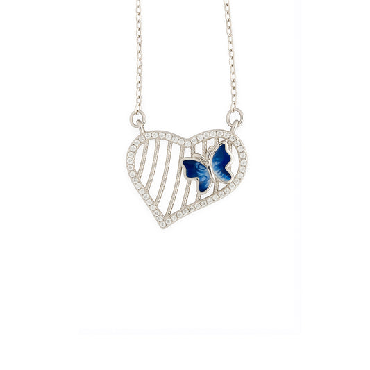 Whispers Within Silver Pendant for Women