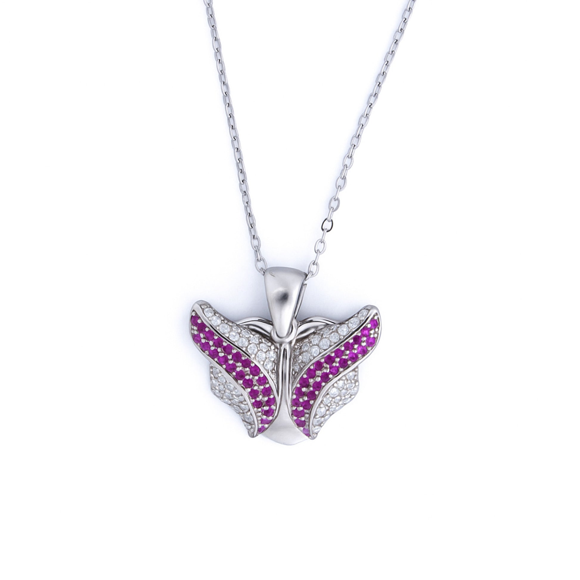 Wings of Resolve Silver Chain for Women