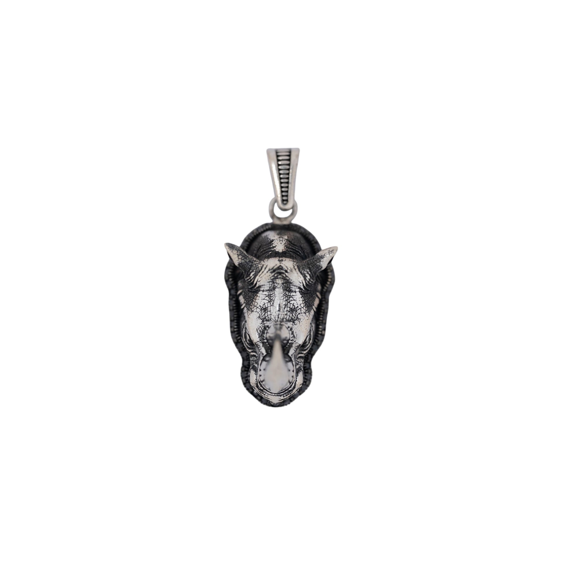 Ironhorn Crest Pendant Gothic pendant jewellery for men