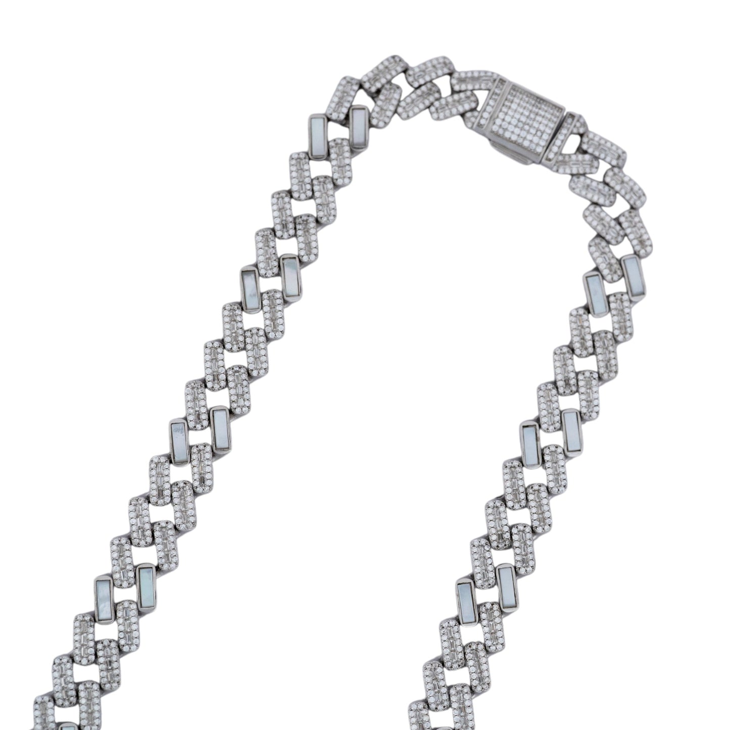 Iced Aurora Cuban Chain