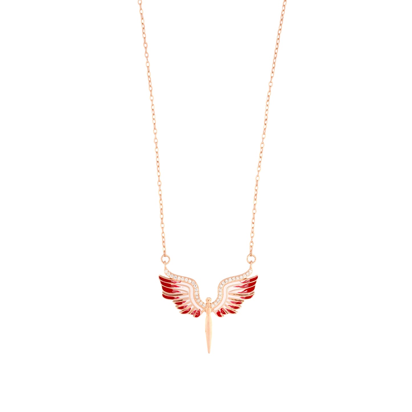 Aurelia Ascend Rose Gold Silver Chain for Women