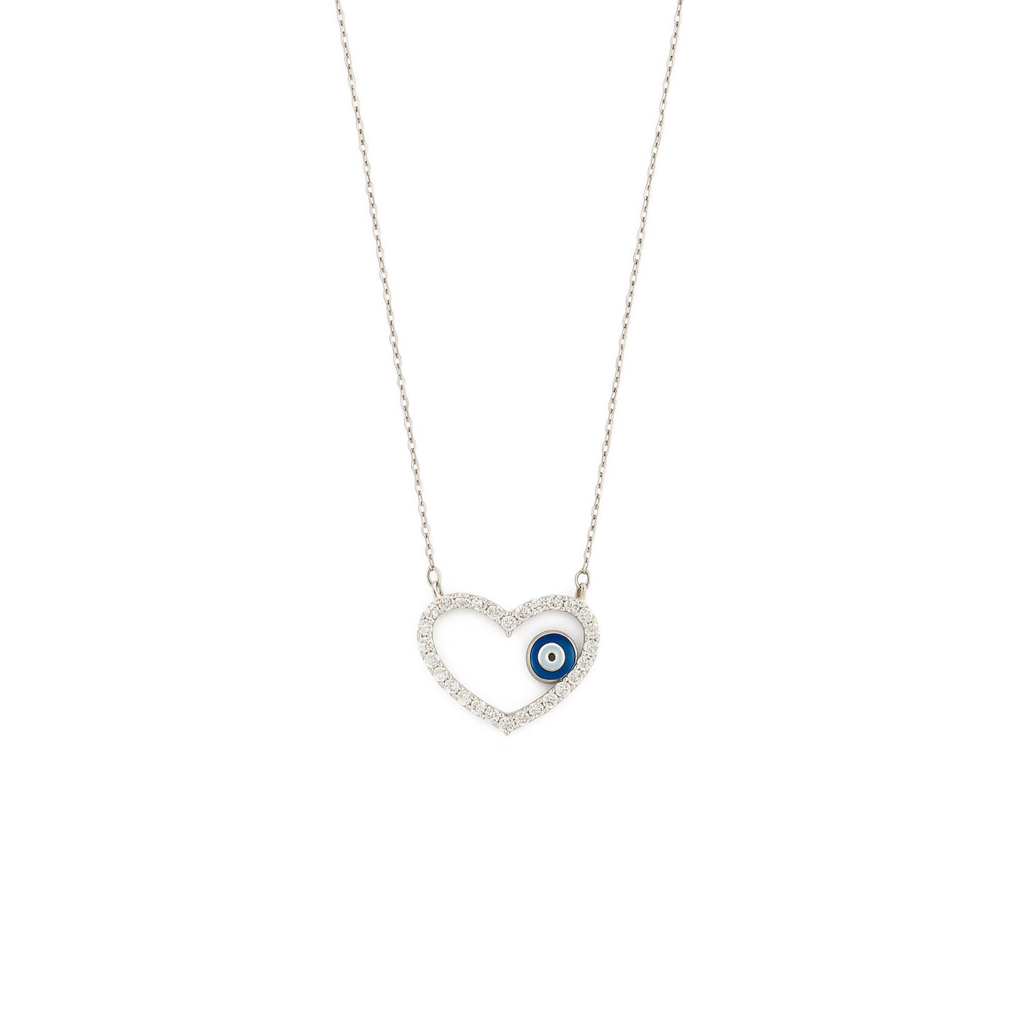 Elysian Heart Silver Pendant for Women 