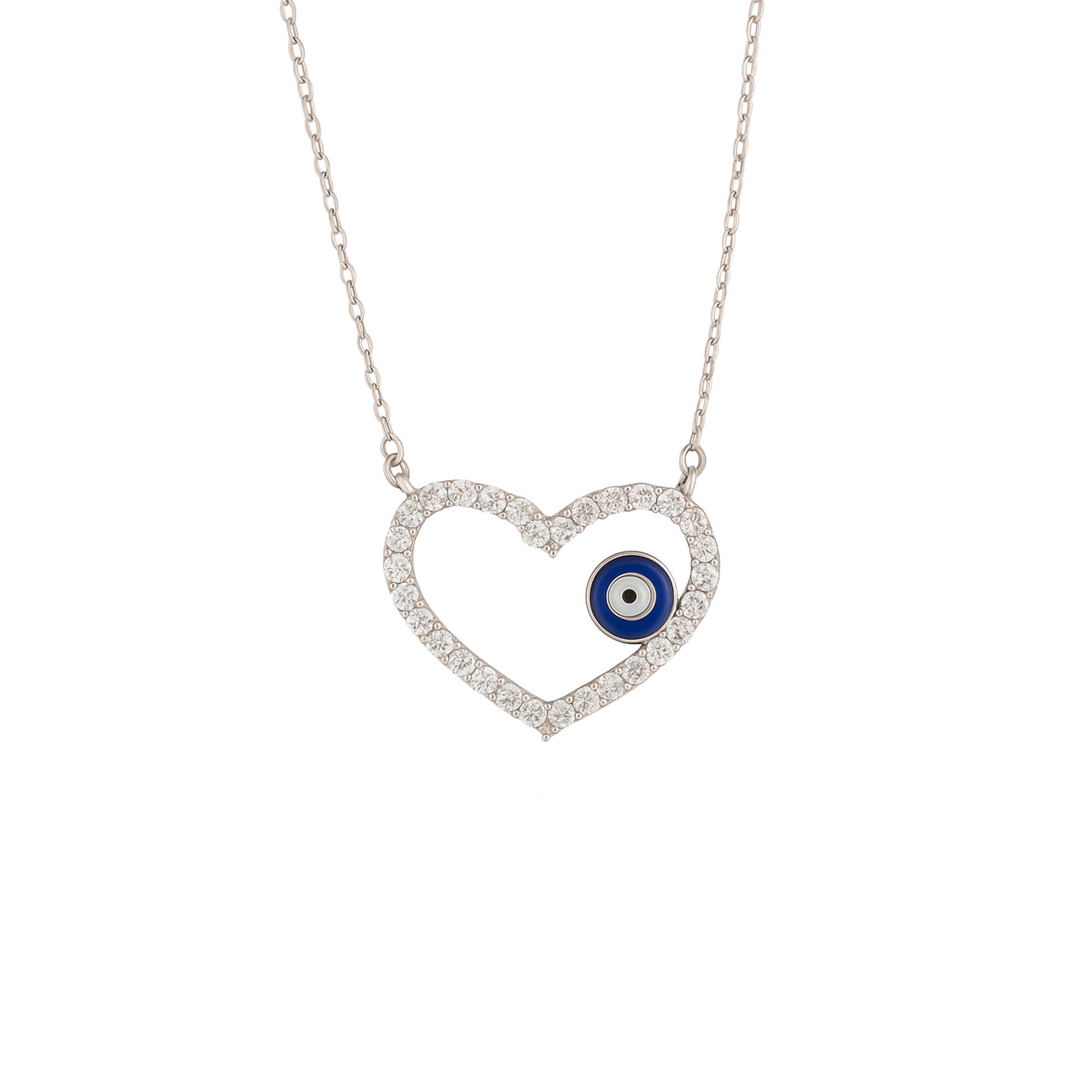 Elysian Heart Silver Chain for Women
