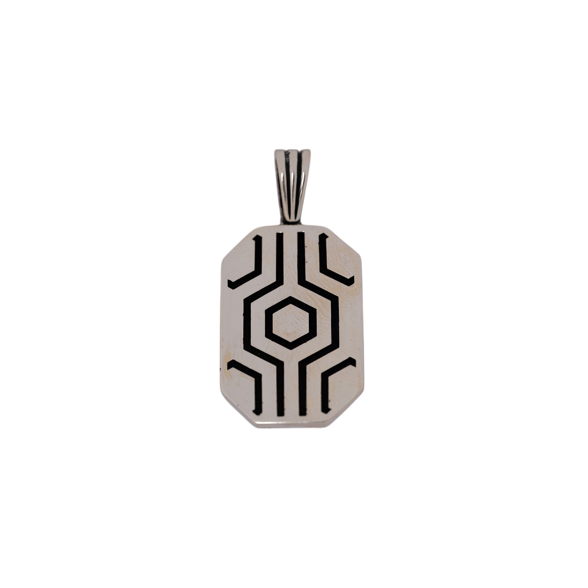 Equinox Tag Pendant Gothic pendant jewellery for men