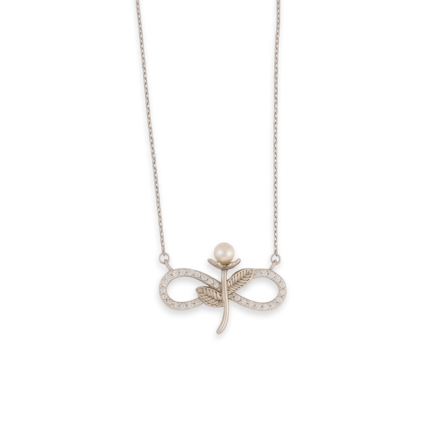 Eterna Bloom Silver Pendant for Women