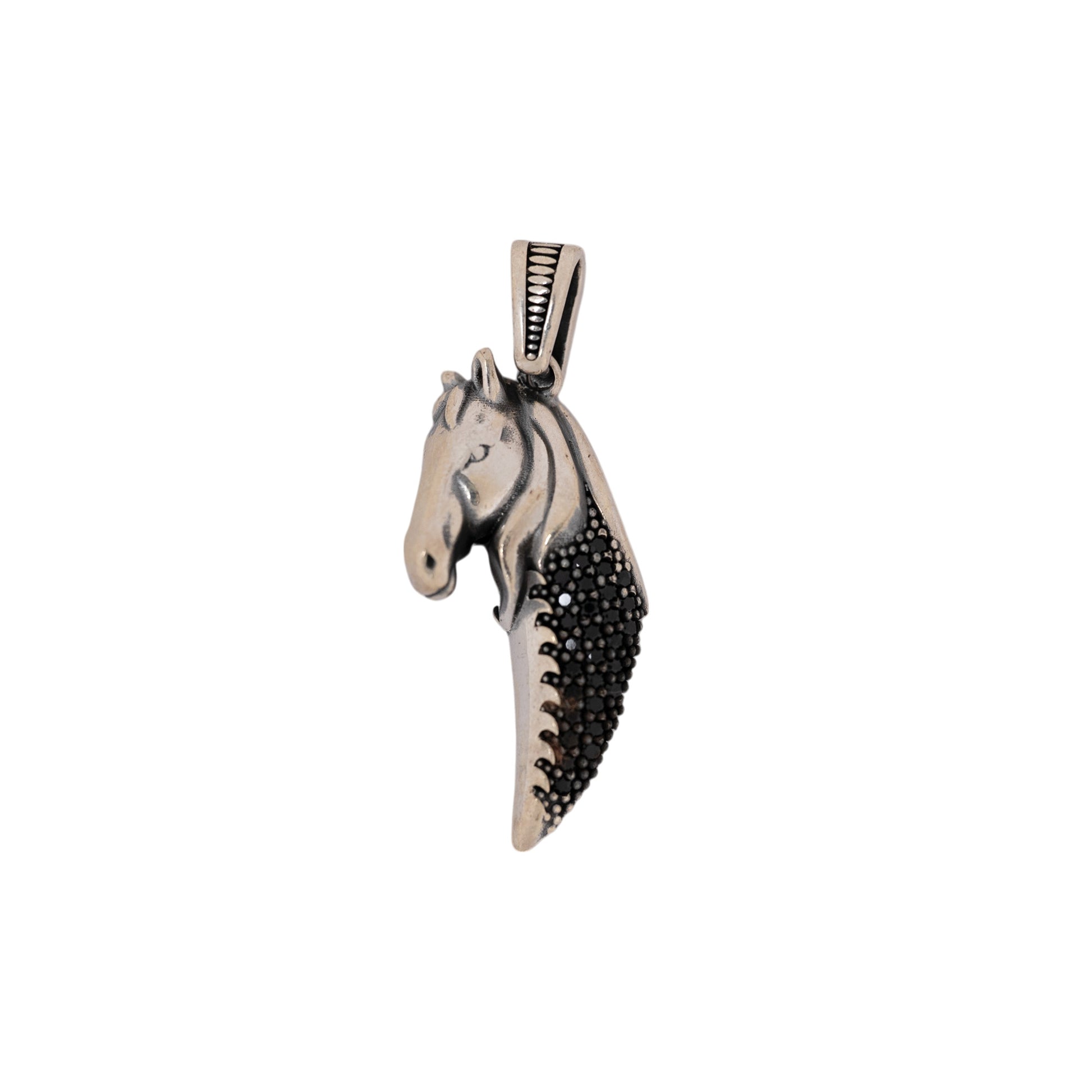 Iron Steed Pendant Gothic pendant jewellery for men