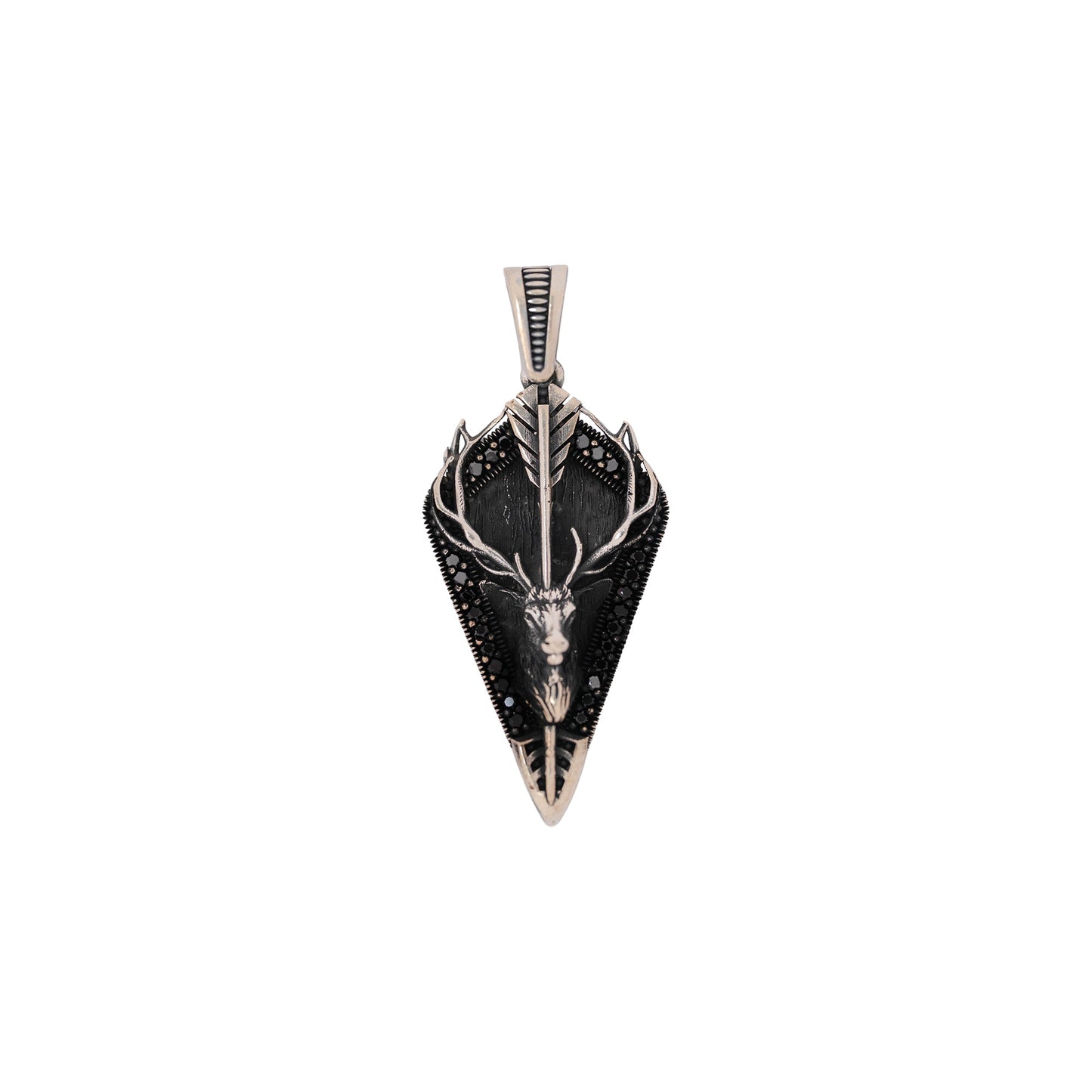 Ironhart Shield Pendant Gothic pendant jewellery for men