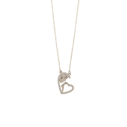 Promise in a Kiss Silver Chain for Women