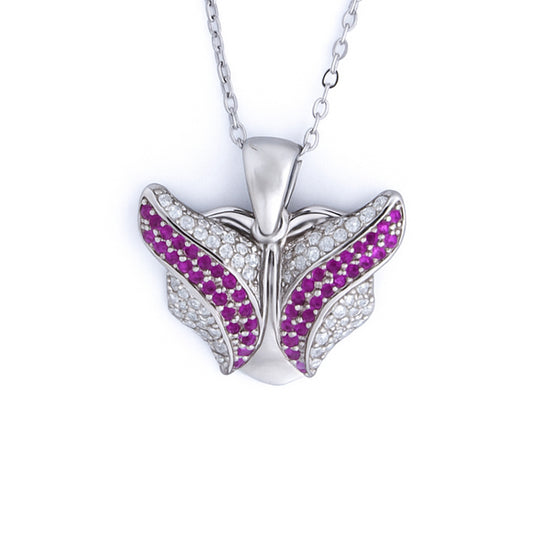 Wings of Resolve Pendant Silver Pendant for Women
